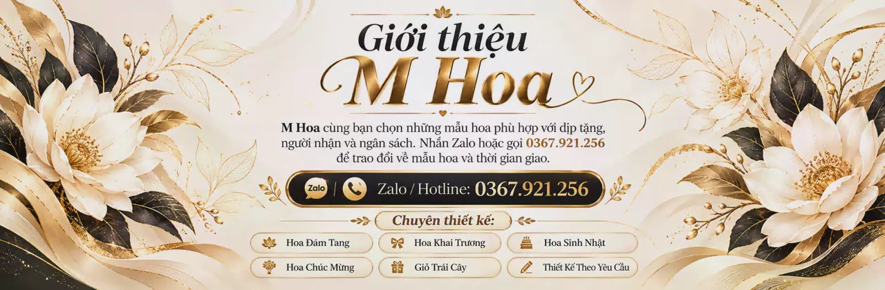 Ảnh bìa Shop hoa tươi Xã Việt An Đà Nẵng - Gửi hoa đẹp, trao lời thương
